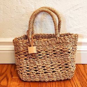 Vintage Espirit Straw Handbag